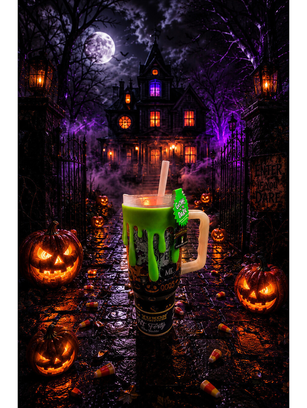 🎃🎃🎃BUCEES HALLOWEEN SPELL ON ME 40OZ TUMBLER BRAND NEW READY TO SHIP!
